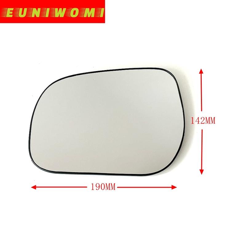 Heated Wing Convex Car Mirror Glass For TOYOTA RACTIS 2005 2006 2007 2008 2009 2010