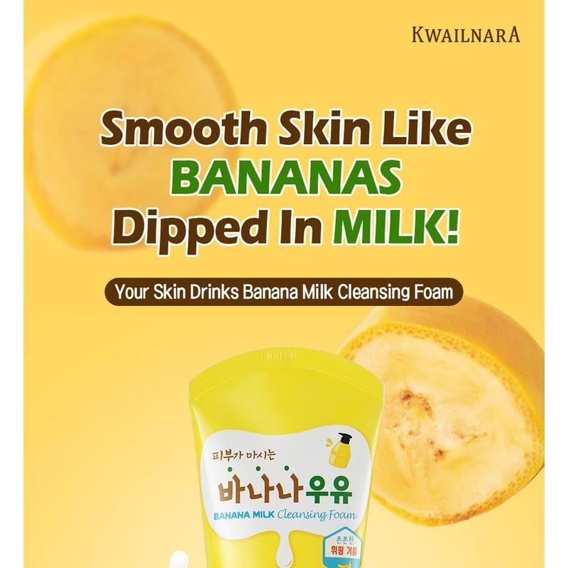 Kwailnara - Milk Cleansing Foam - 3 Types