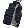 Herren Übergröße Verdickte Baumwollweste Jacke - Herbst/Winter Ärmellos Lässige Kleidung