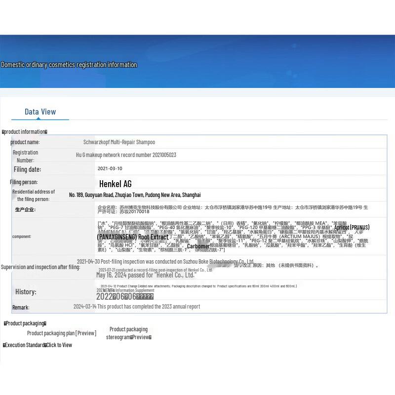 Schwarzkopf Multi-Effect Repair Shampoo