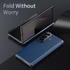 Premium Light  Leather Flexible Hinge Flip Phone Case For Samsung Z Fold 7 Galaxy Z Fold 6 5 4 Only Back Protect Cover