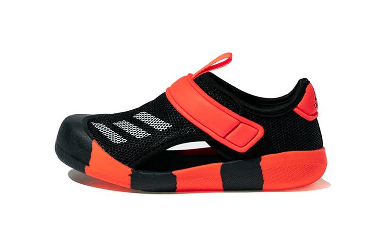 Adidas Altaventure Ct I Slip Resistant Abrasion Resistant Low top Baby & Toddler Shoes Black Orange Infant And Toddler GX5115