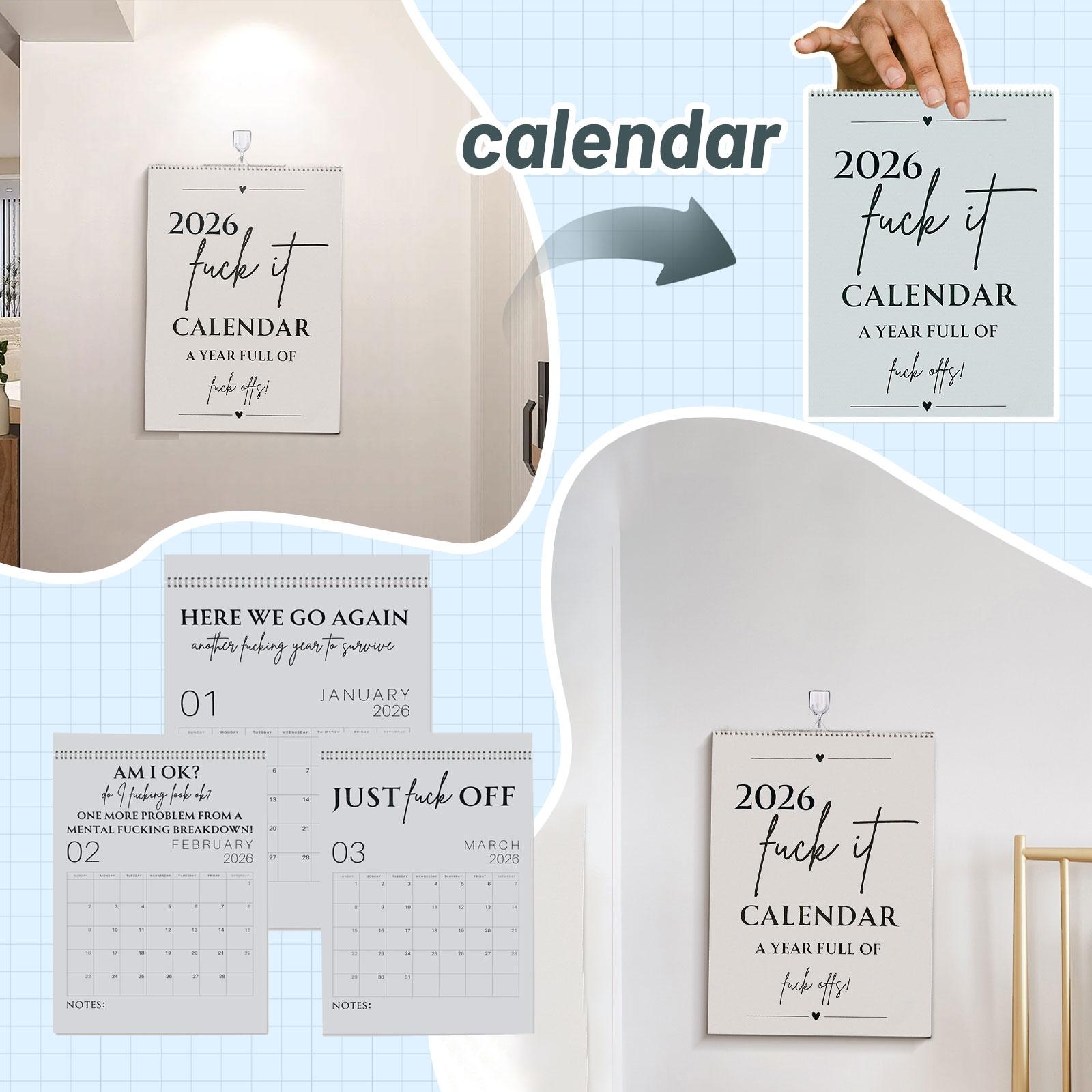 

Календарь списка желаний, Украшение дома, Праздничный подарок, Семейный календарь «маст-хэв» One Size