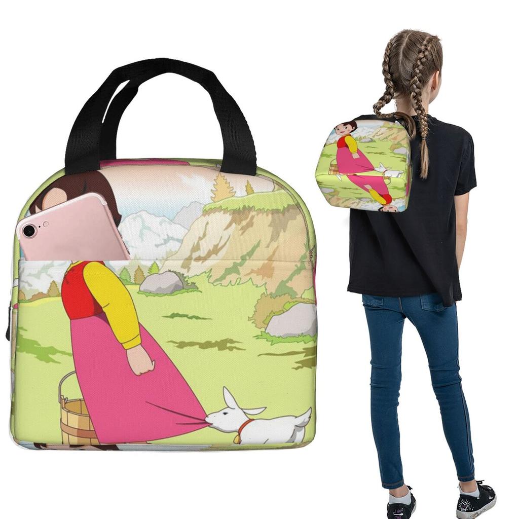 Heidi Insulated Lunch Bag for Women Kids Leakproof Food Boxes Thermal Lunch Box Tote