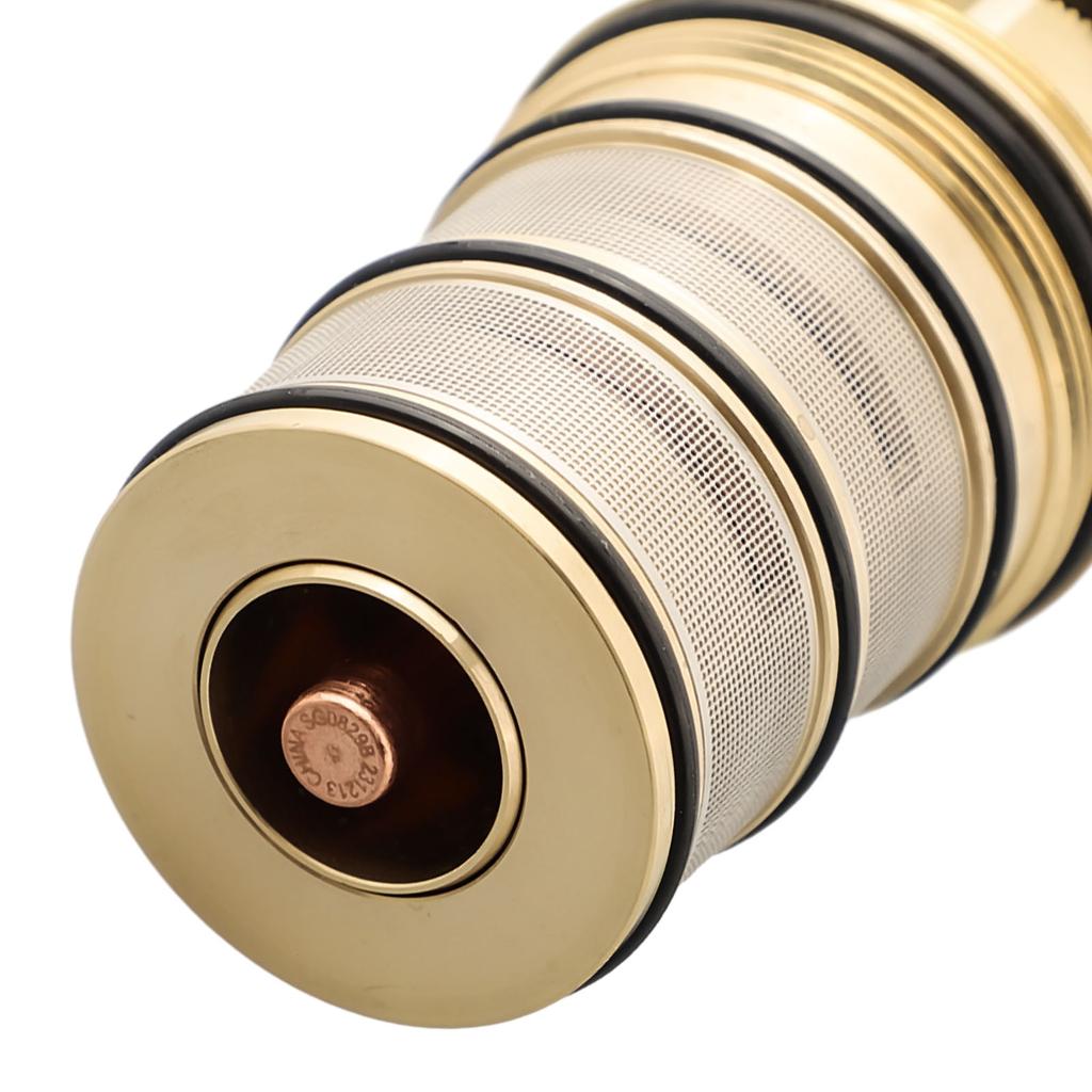 Plumbing Home Improvement Faucet Valve Thermostatic Spool Brass Brass Replacement Easy Installation High-quality