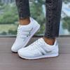 Autumn new casual shoes fashionable versatile travel running shoes breathable leather lightweight sports women's shoes
