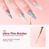 6/9/12/15/18MM Nagel Liner Pinsel Nail art Stift Pinsel Zeichnung Linien Streifen malerei Blume Stift Nail art Pinsel DIY Maniküre Werkzeuge