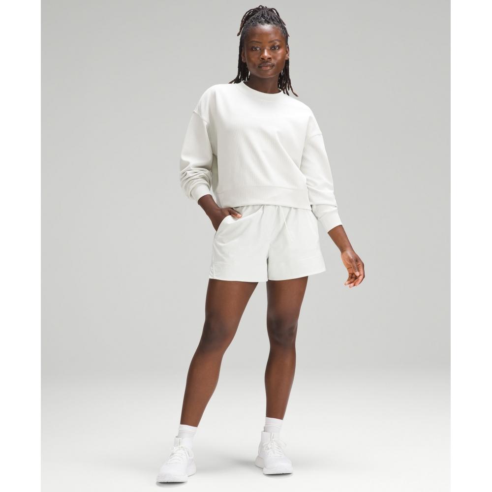 Lululemon Cinchable Waist High Rise Woven Short 3.5  Bone