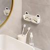 1pc Stylish Wall-Mount Eyeglass Case, No-Drill, Space-Saver for Bedside, Bathroom, Bedroom, Minimalist & Compact