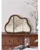 Antique-Style Bamboo Ink Painting Ornament for Living Room or Entryway