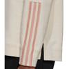 Adidas Striped Letter Logo Print Crew Neck Long Sleeve Sweatshirt Women Sweatshirt Off-White H10237