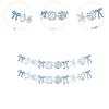 Paper Hanging Banner Party Supplies 4M for Beach Theme Weekend Baby Shower