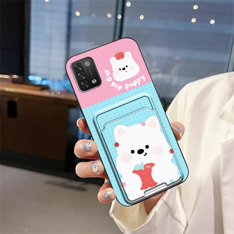 Back Cover Card slot Phone Case For UMIDIGI A11 Dirt-resistant Silicone Graffiti Cartoon Anti-dust Anti-knock Waterproof