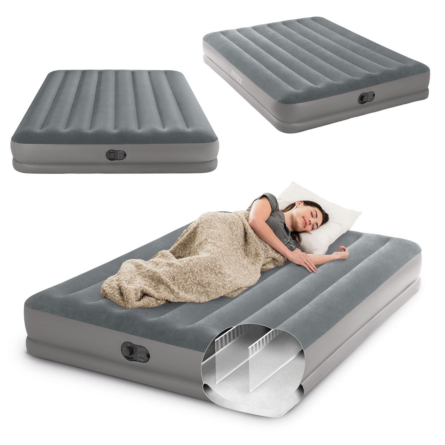 Inflatable Mattress 203X152X30 Cm With Built-In