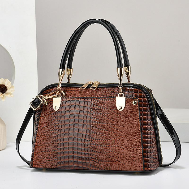 Trendy Casual Handbag For Middle-aged Women With Soft Structure And Elegant Design жёлтый