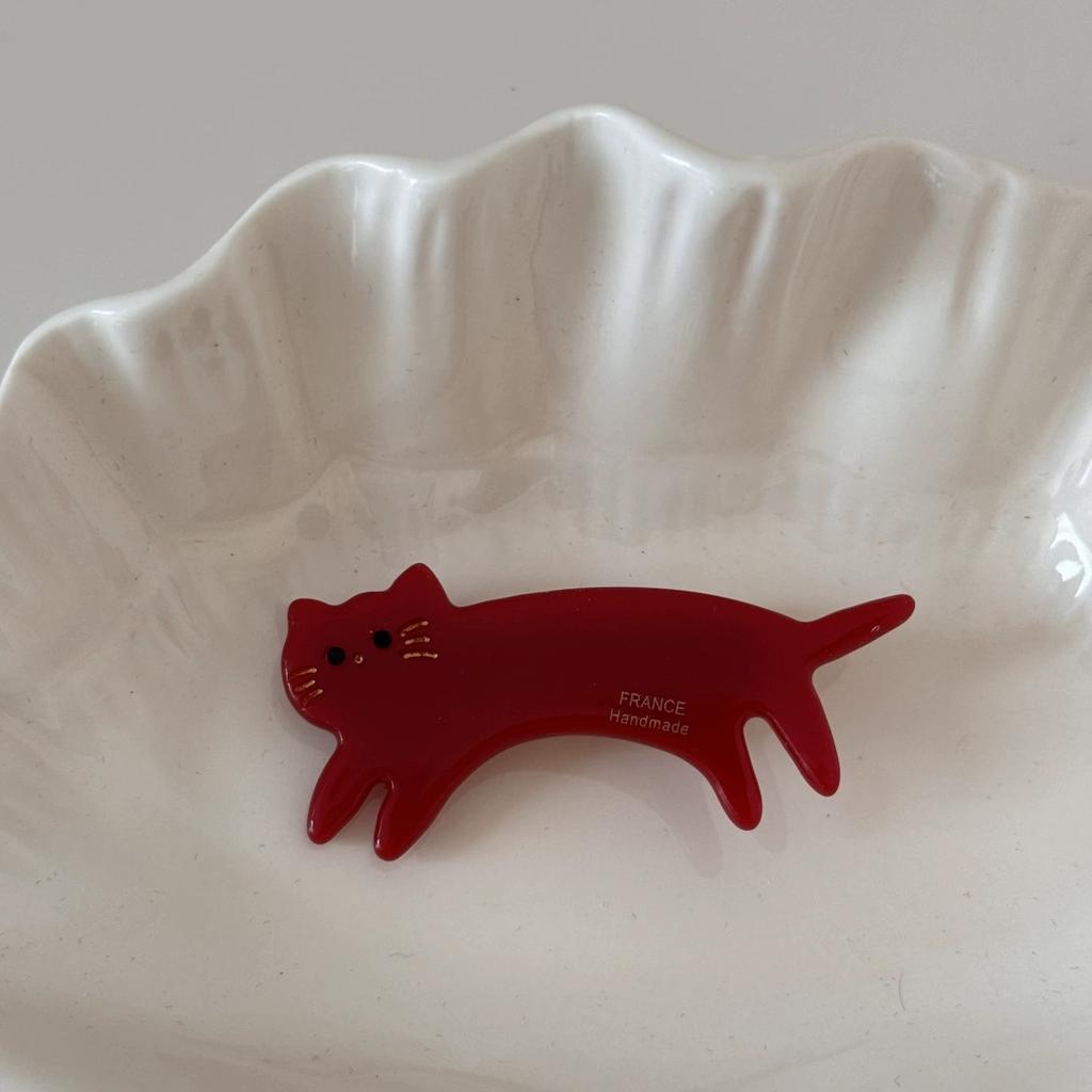 Korea Cute Cat Hair Clips Hairpin for Women Girls Students Crab Headband for Washface Y2K Hair Accessories Headwear Ornament