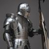 BarbutaArmor, KnightArmor, MedievalArmor, SteelArmor, LARPArmor, CosplayCostume, WarriorArmor, ReenactmentGear, RenaissanceFair, FullBodyArmor