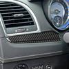 Carbon Fiber Central Control Dashboard Cover Trim For Chrysler 300 2011+