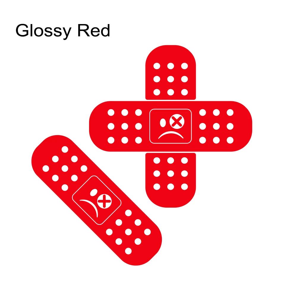 Car Sticker Funny Band Aid Car Window Decal Cross Band Aid Hurt Stickers Truck Motor Bicycle Tape Laptop Vehicle Decal Graphics