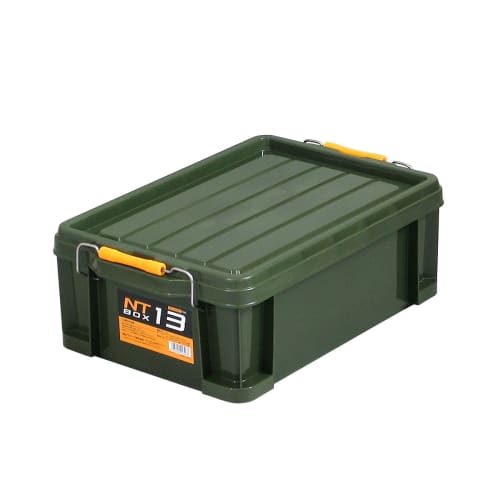 JEJ Astage NT Box #13 Storage Box, Made in Japan, Stackable, Disaster Preparedness, 29.5cm Wide x 44cm Deep x 16cm High