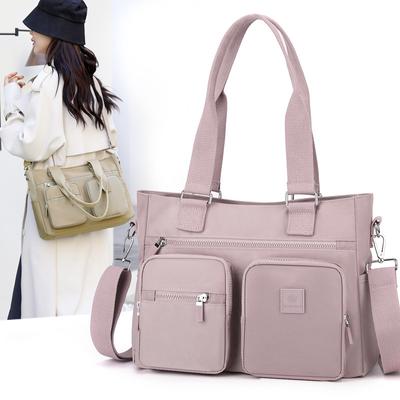 Umhängetasche Damen Nylon Crossbody Tasche Große Kapazität Mutter Handtasche