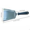 Stainless Steel Food Transfer Spatulas Kitchen Tool Heavy Duty Cooking Shovels Professional