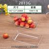 Disposable Rectangular Plastic Food Trays