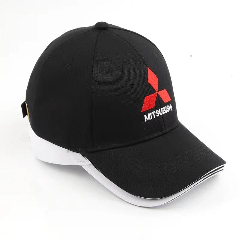 Baseball Cap Outdoor Summer Sports Hat Embroidered Men Women Baseball Cap For Mitsubishi Asx Lancer Outlander Pajero Ralliart