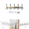 Modern Minimalist Wall Mount Heavy Duty Coat Hook With 5 Hooks For Bathroom And Hotel Doors