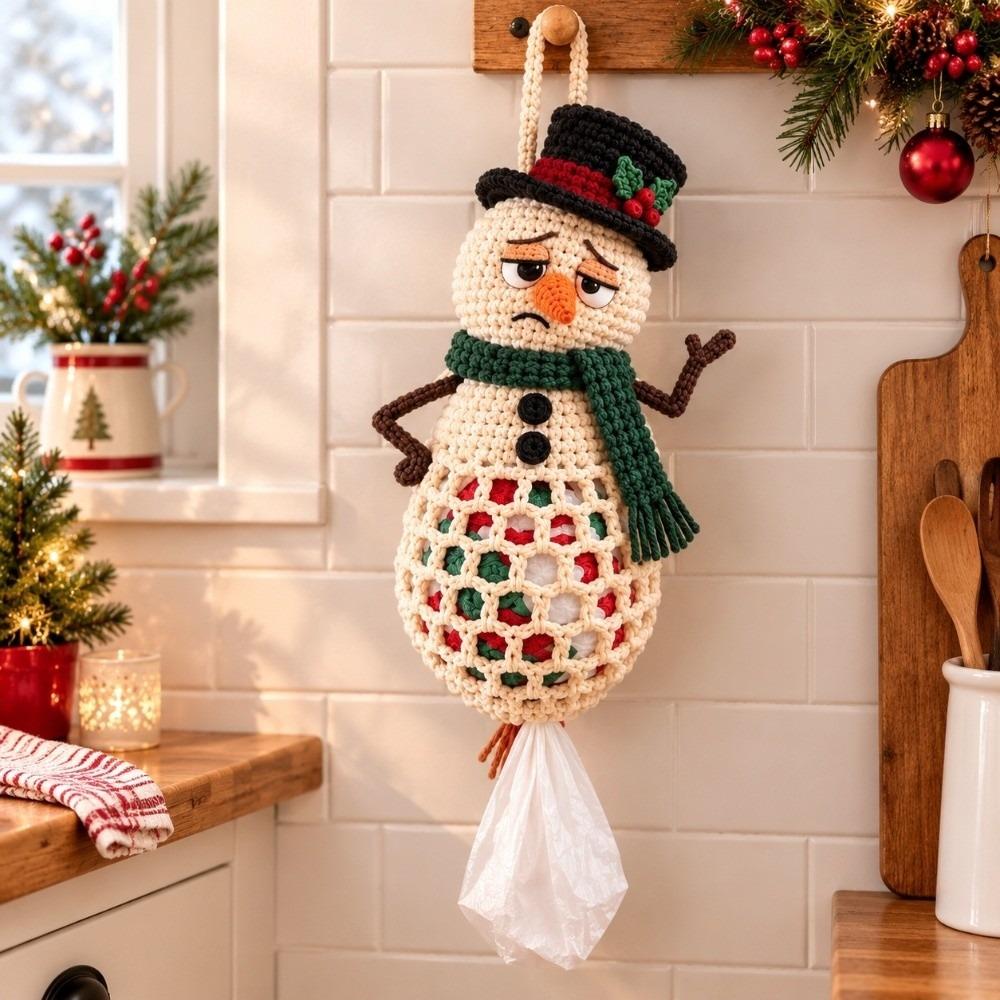 1 Set Step by Step Instruction DIY Crochet Kit Yarn Crochet Craft Kit  Holiday Gift Giving