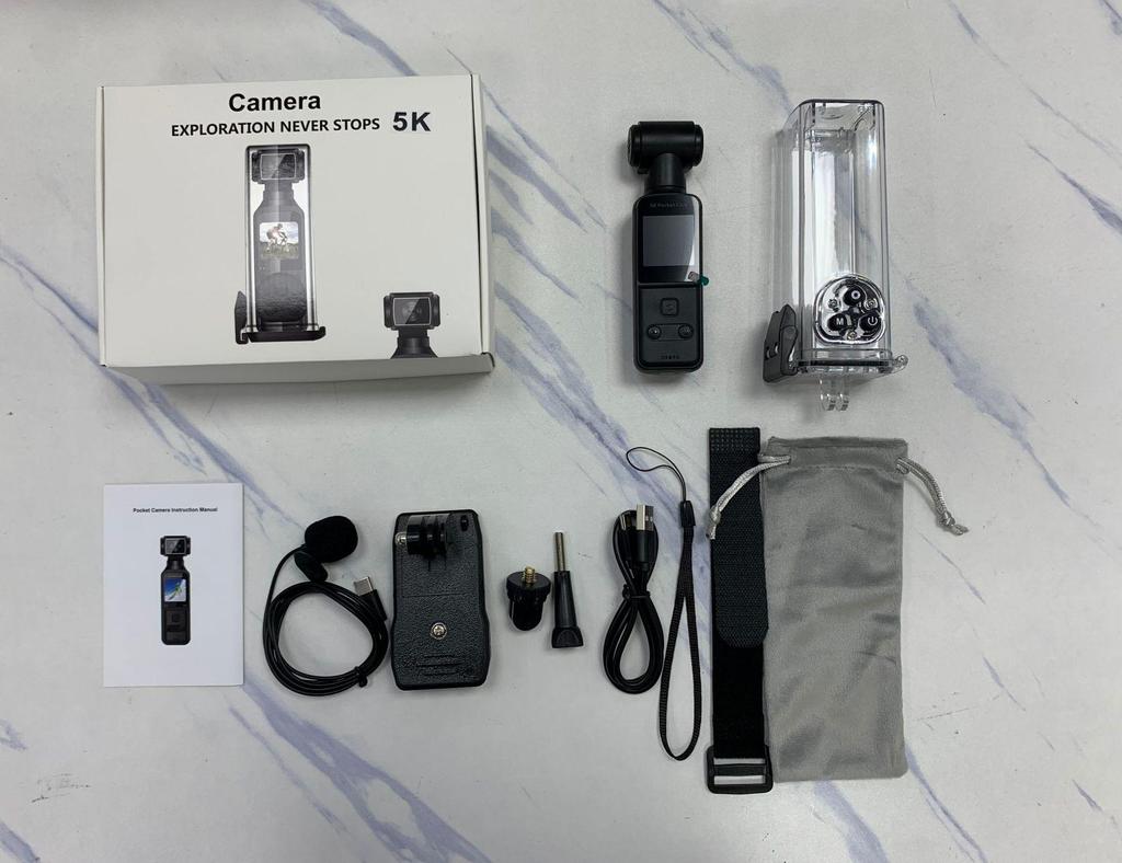 K1 4K HD Pocket Sports Camera with Anti-Shake for Outdoor Climbing and Cycling