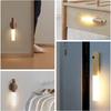 Warm Intelligent Induction Wall Lamp Wireless Wooden Stick Night Light Corridor Cabinet Wardrobe Light Decorative Home Light New