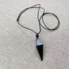 Obsidian Starry Sky Pendant Necklace - Unisex Couple Gift