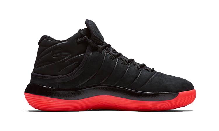 Men's Sneakers Air Jordan React Super Fly 2017 'Black/Red'