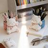 Creative Small Cat Cartoon Pen Holder Storage Pen Holder Multi Functional Desktop Stationery Office Supplies School Gifts