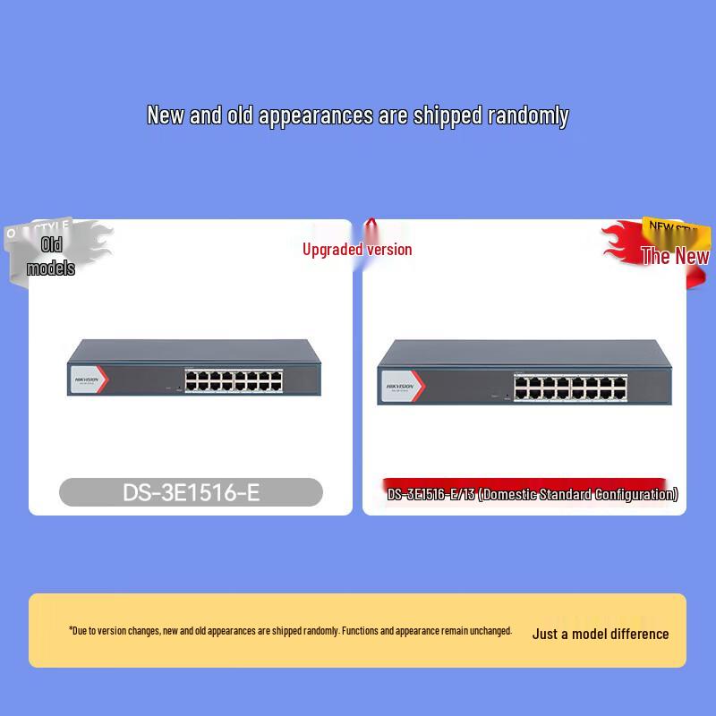 HIKVISION 16-Port Gigabit Cloud Managed Network Switch CN plug (adapter included)