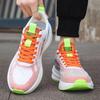 New high elastic sports shoes men net surface breathable young middle school students ultra-light shock absorption running shoes