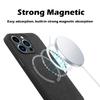 Luxury Leather Car Magnetic Holder Phone Case for iPhone 15 14 13 12 11 XS X XR Pro Max Plus Magsafe Wireless Charge Cover