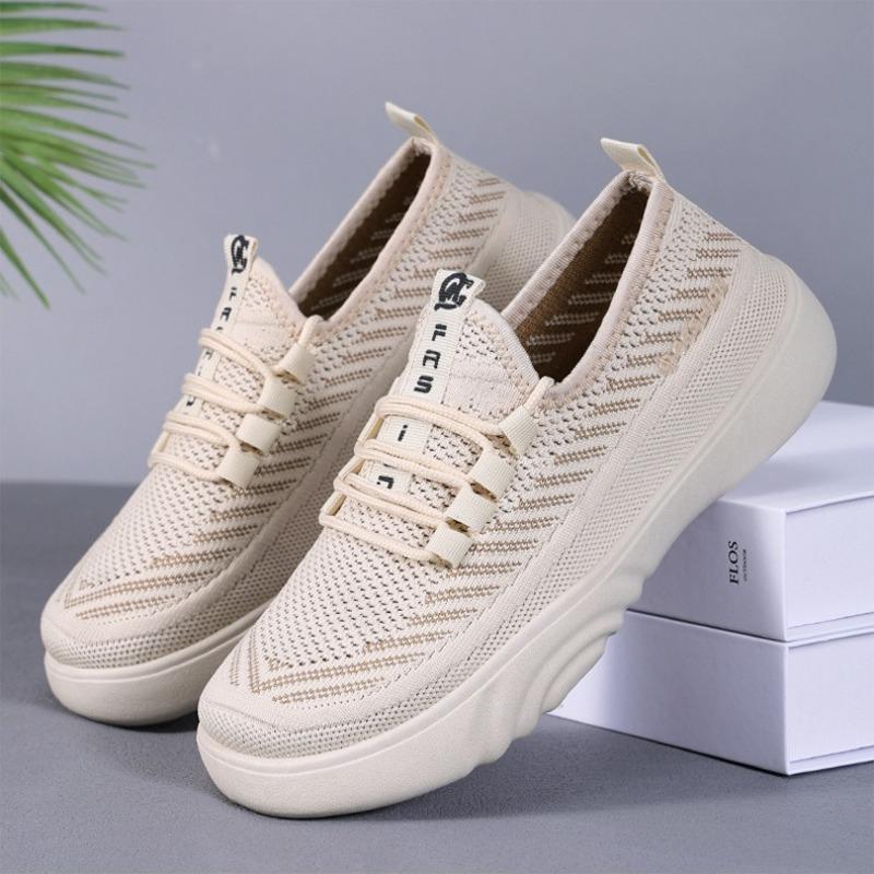 Women's summer versatile new breathable women's shoes mesh surface soft sole comfortable casual simple lightweight women's shoes