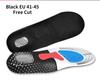 Cuttable Silicone Insoles for Shoe Men Women Orthotic Arch Support Sport Shoe Pad Soft Running Insert Cushion Memory Foam Insole