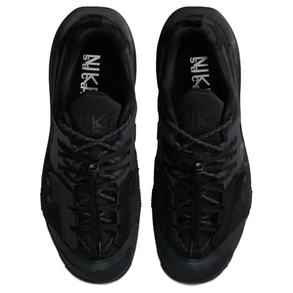 Nike Sacai X Zegamadome Black Men Sneakers Dark-Smoke-Grey White HQ8618-001