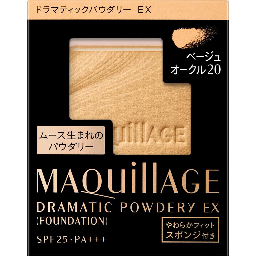 

Shiseido Maquillage MAQuillAGE Dramatic Powdery EX Beige Ochre 20 9,3 г Тональная основа (порошок) Использовать после подготовки кожи лосьоном, молочком.