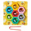 Montessori Bee Bead Toys - Hand-Eye Coordination & Brain Development Aid