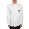 Burberry Shirts Men's White Pointed Collar Moderate Shirt 80217931