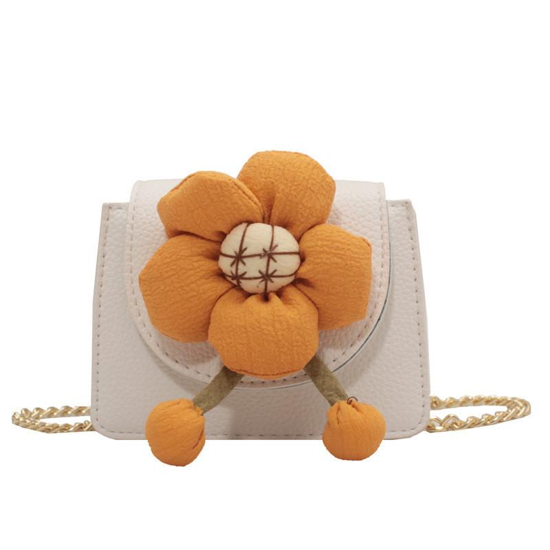 Шикарная городская мини-сумка-бабочка с бантом, женская сумка через плечо на цепочке Beige Flower