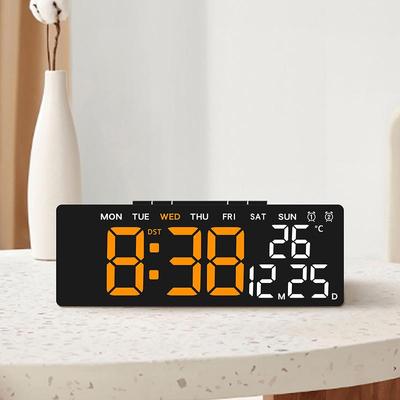 LED Multi-Function Digital Clock with USB Output and Alarm (Model 5510)