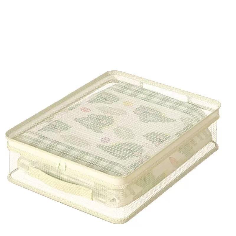 

Набор из четырех хозяйственных сумок для хранения: Очень толстый, пыле- и плеснеустойчивый органайзер для простыней, пододеяльников, одеял и одежды.