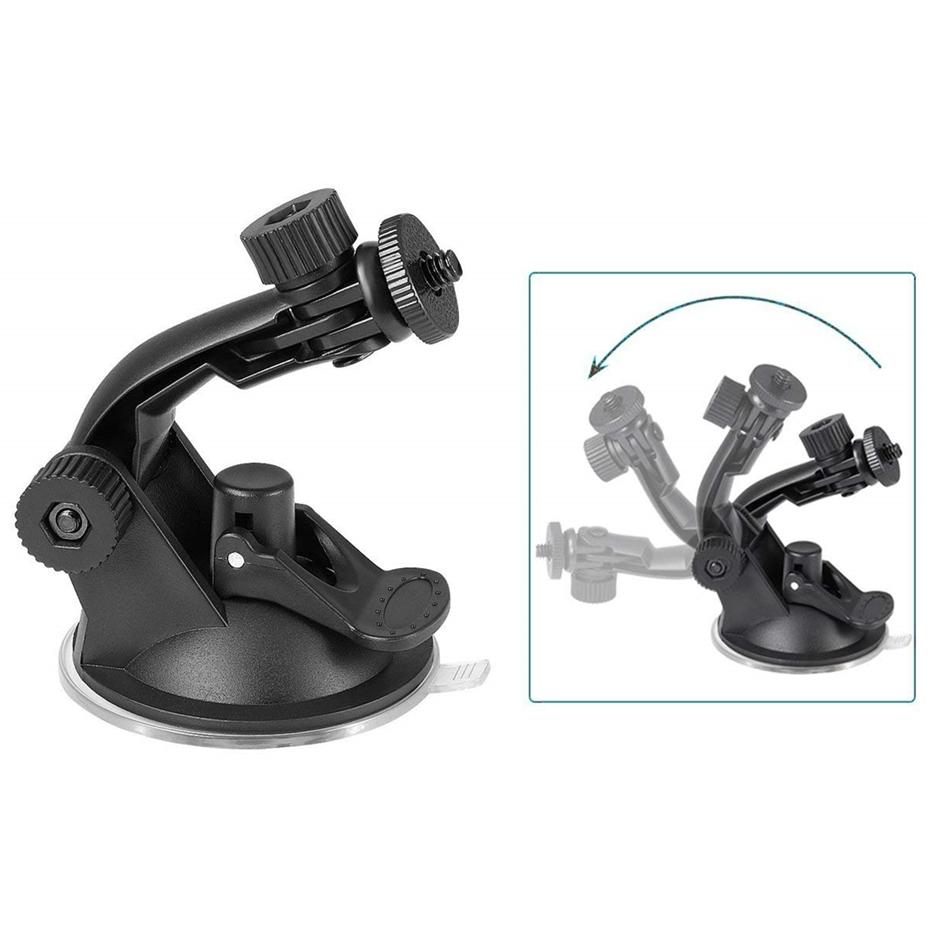 Glass Suction Cup Action Camera Sport Cam Tripod Mount for Car Record Holder Stand Bracket for Gopro Hero8 7 6 5 Yi2 Accessories