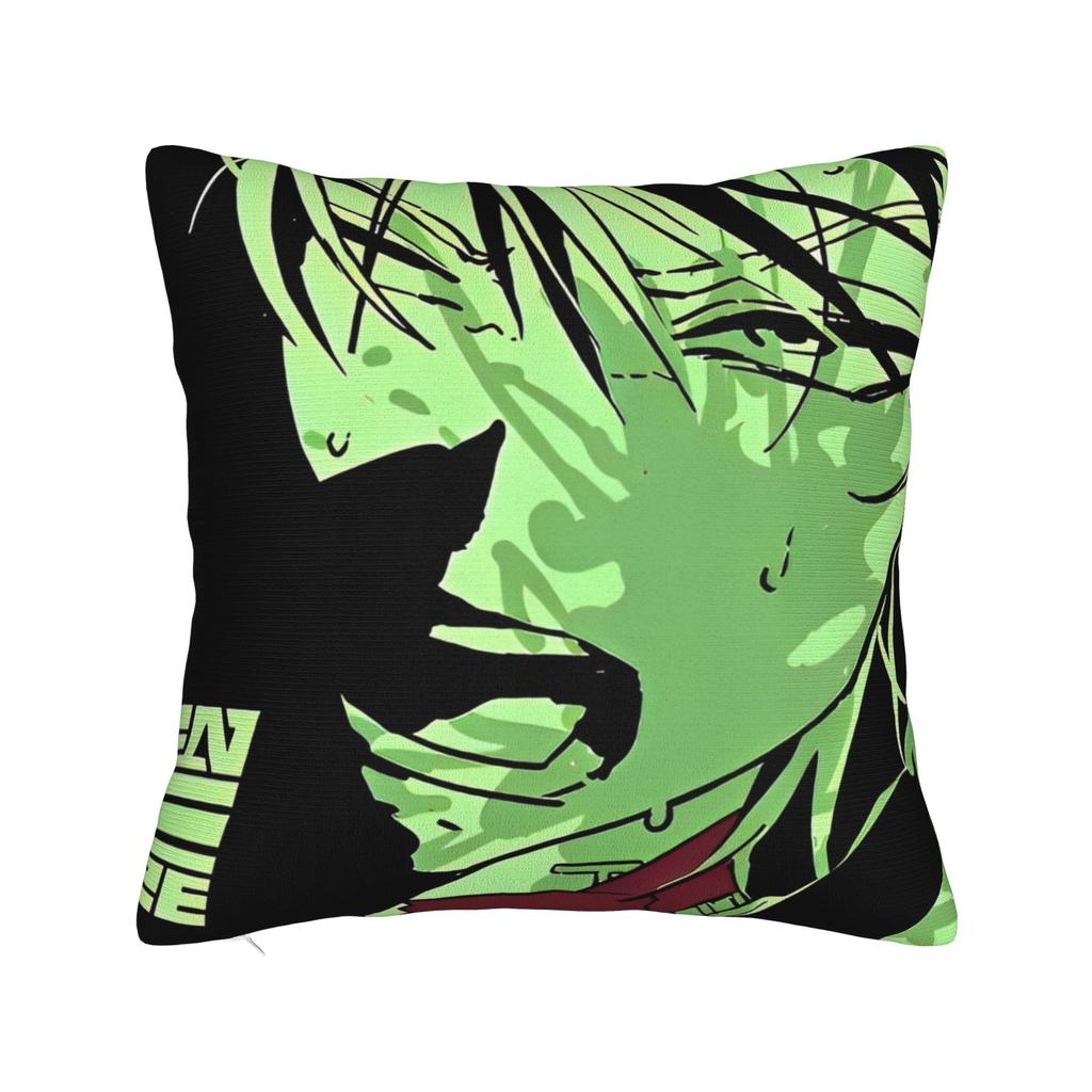 Alien Stage Anime Square Pillow Cases Cushion Cover Funny Zipper Decorative Pillowcase for Home 40x40cm