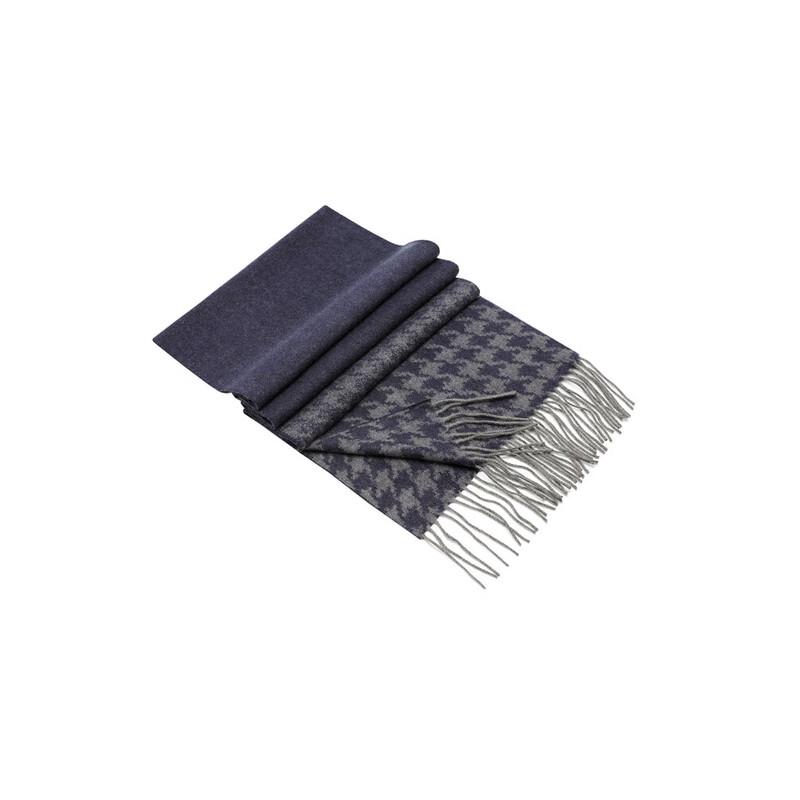 Youngor Autumn/Winter Houndstooth Cashmere Blend Scarf